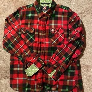 Ghostbusters Flannel Men's Shirt L